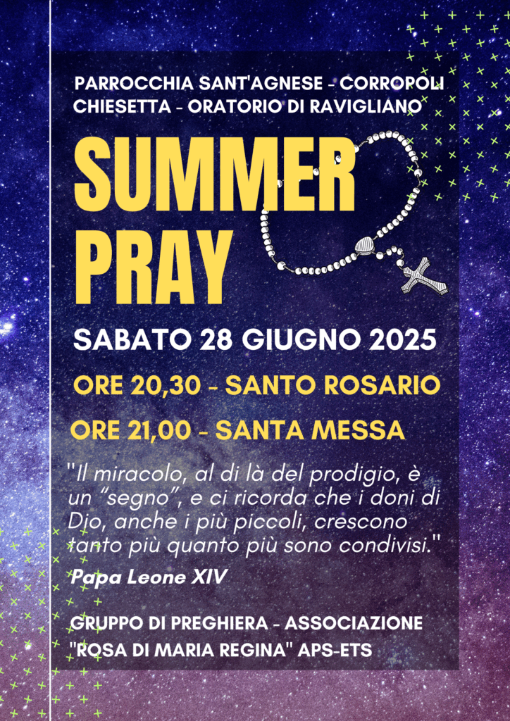 L’ULTIMO FINE SETTIMANA DI GIUGNO RICCO DI MUSICA E SPIRITUALITÀ